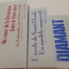 Lot 3 livrets "DIAMANT" + "AU CŒUR DE LA RÉSISTANCE" + "L'ÉCOLE DE SAINT-CLAUDE"